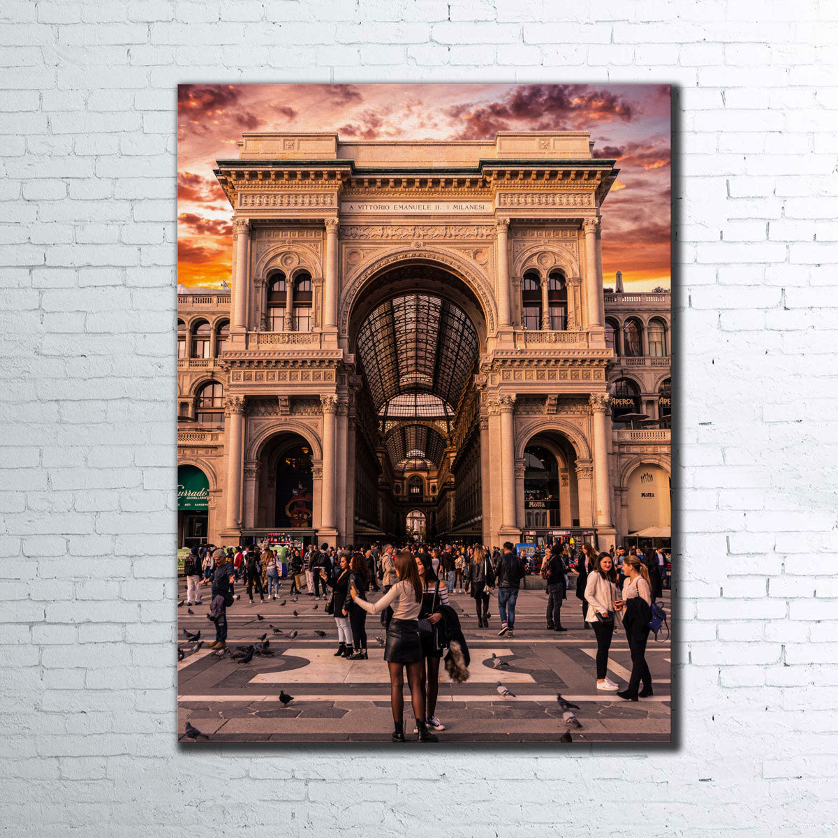 Galleria Vittorio Emanuele II Milano Wall Art