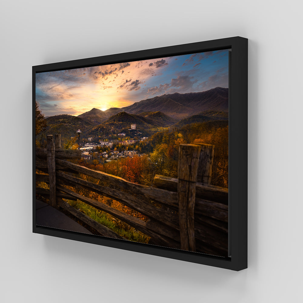 Gatlinburg Sunset Wall Art