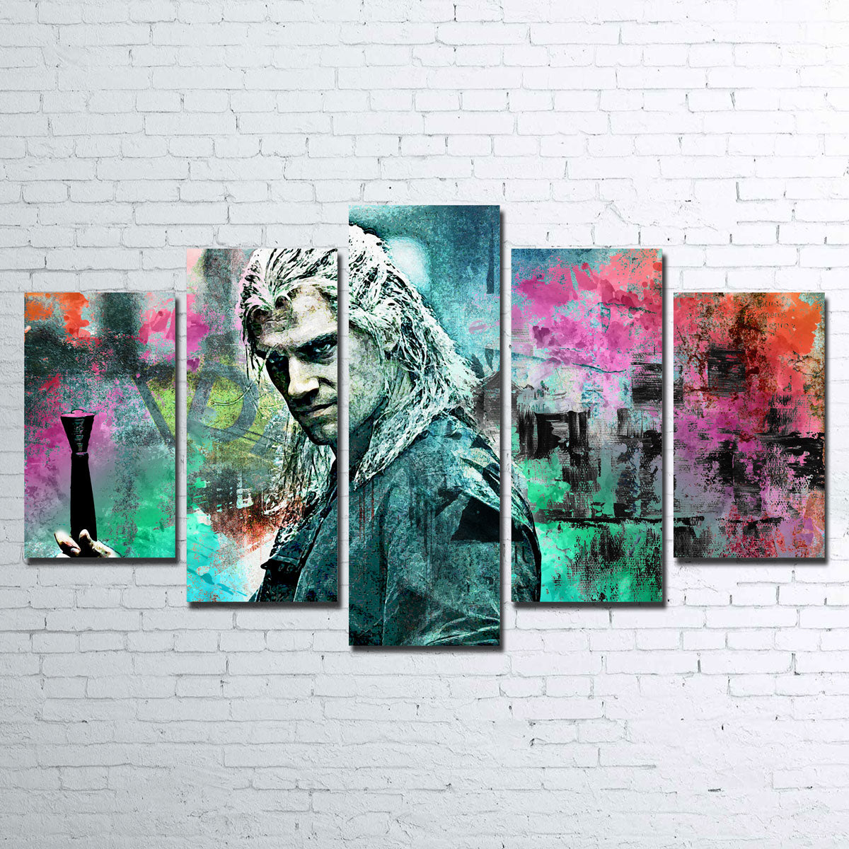 Geralt of Rivia Canvas Set