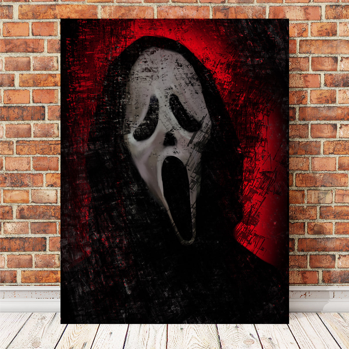 Ghost Mask Wall Art