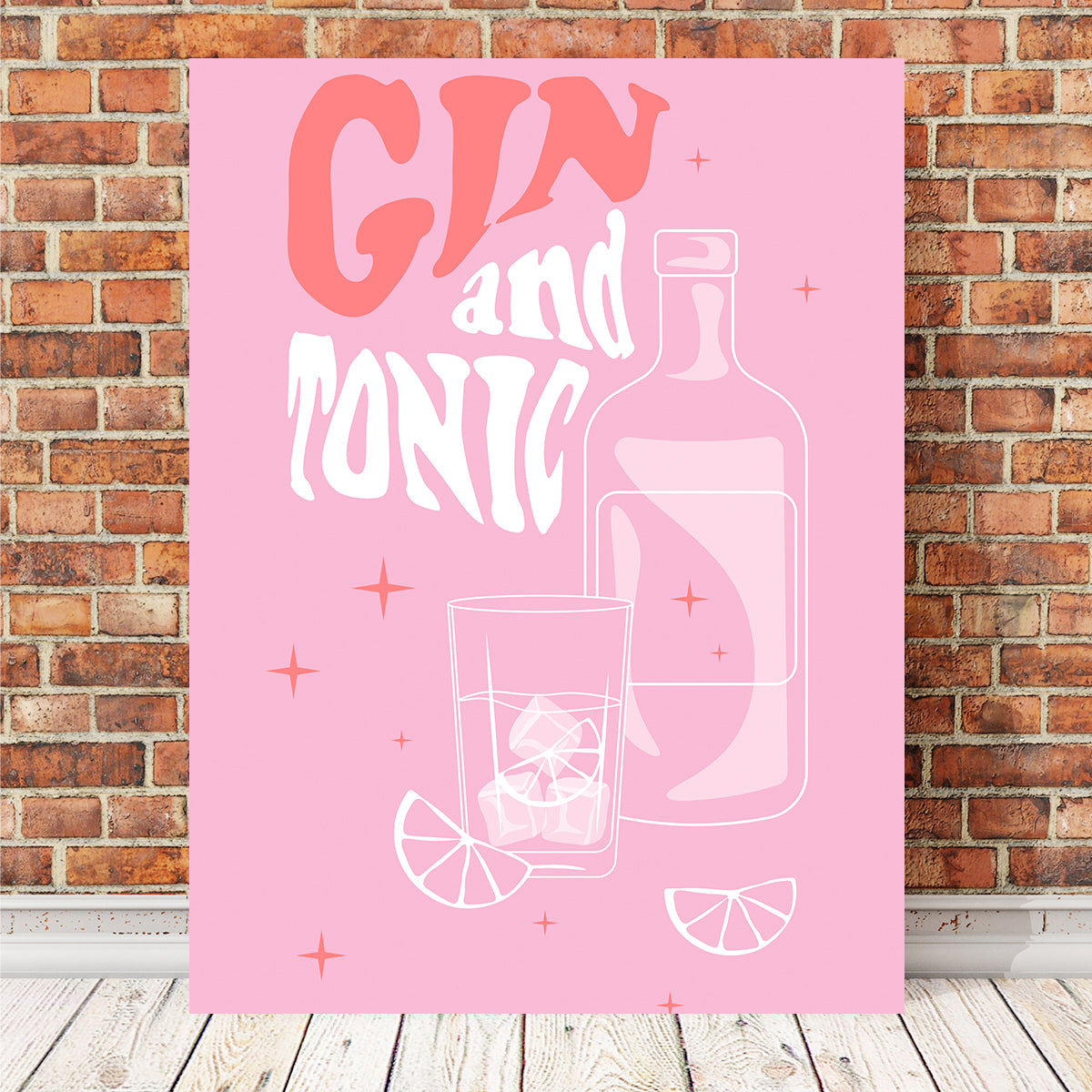 Gin And Tonic Wall Art