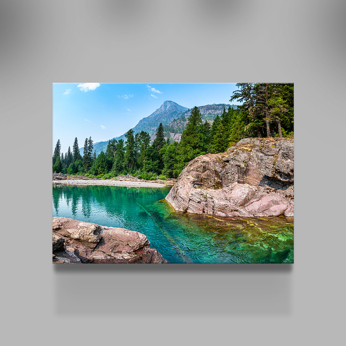 Glacier River Wall Art