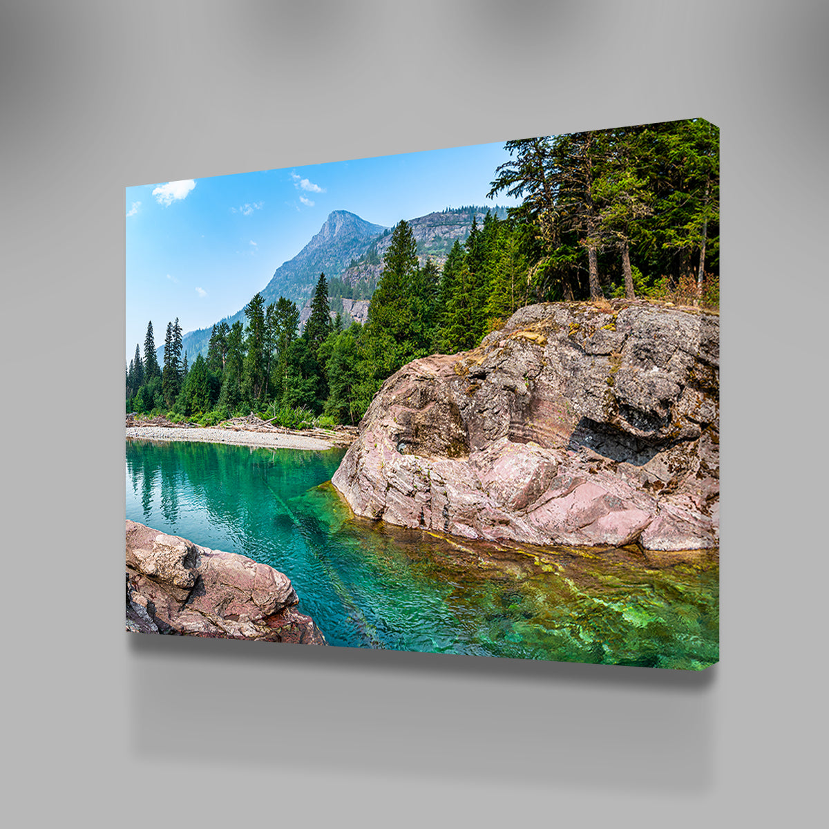 Glacier River Wall Art