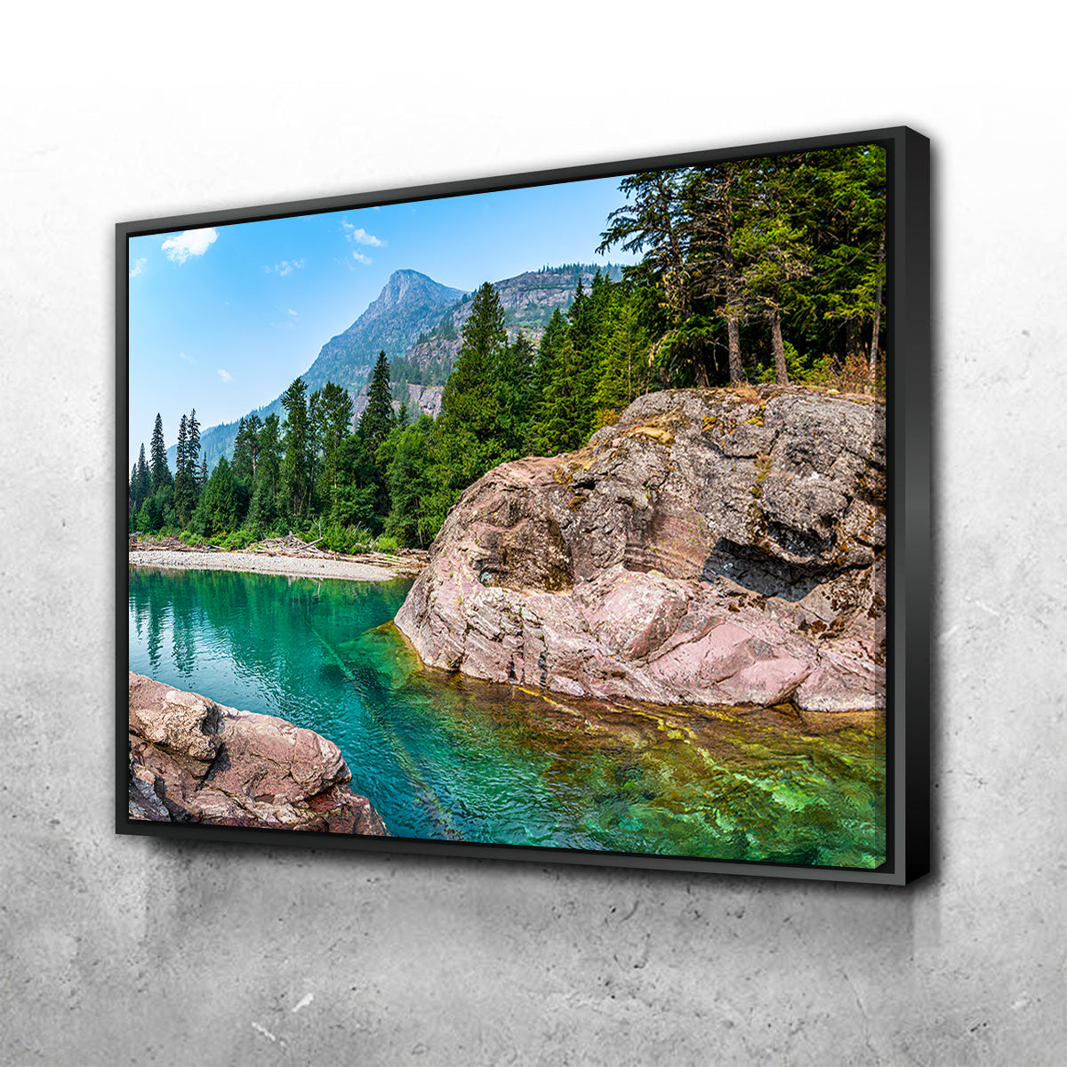 Glacier River Wall Art