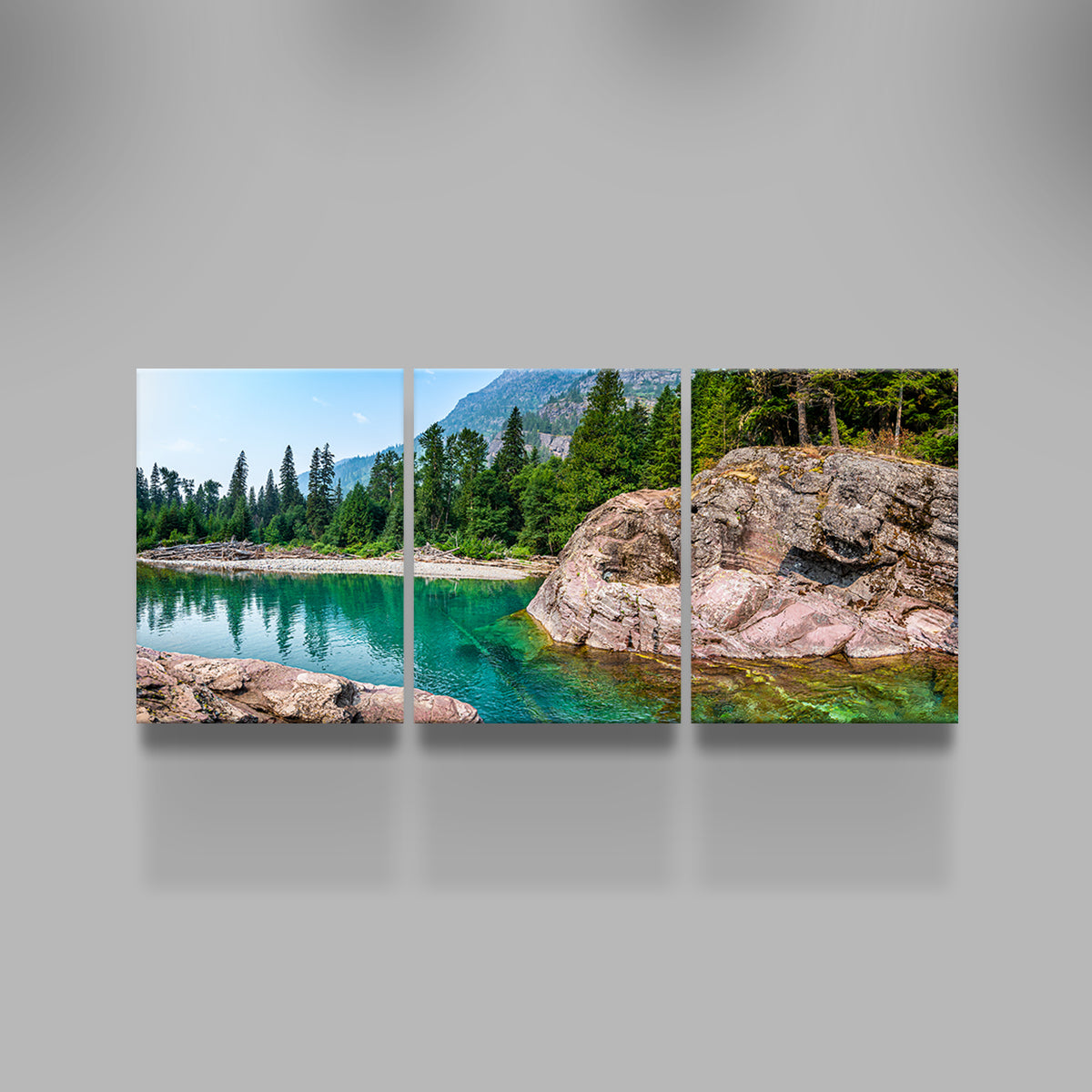 Glacier River Wall Art