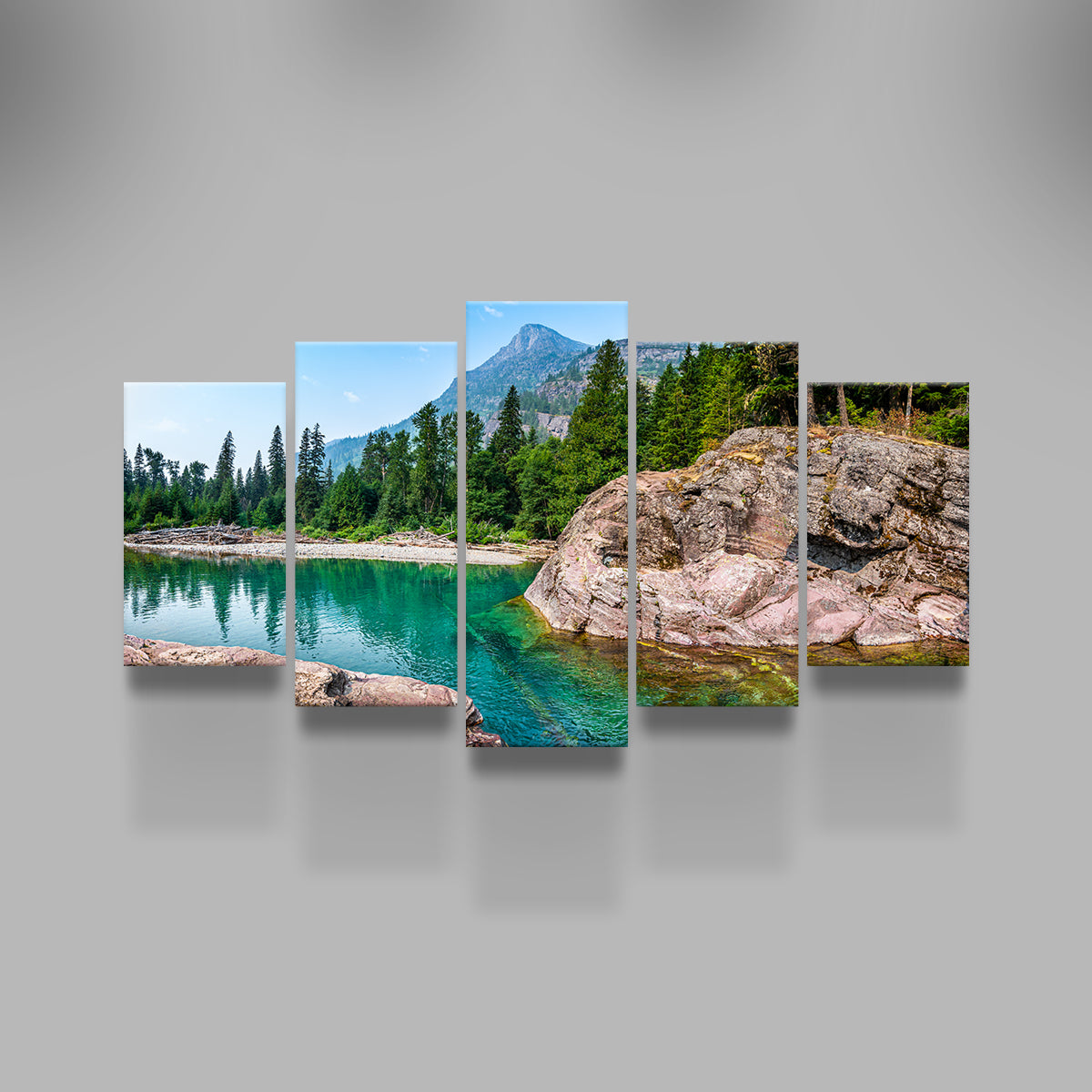 Glacier River Wall Art