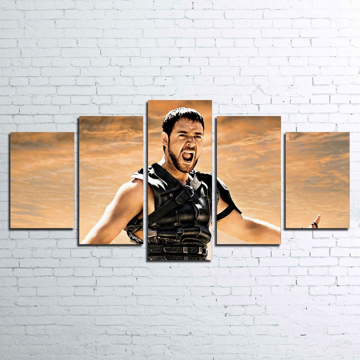 Gladiator 5 Piece Wall Art