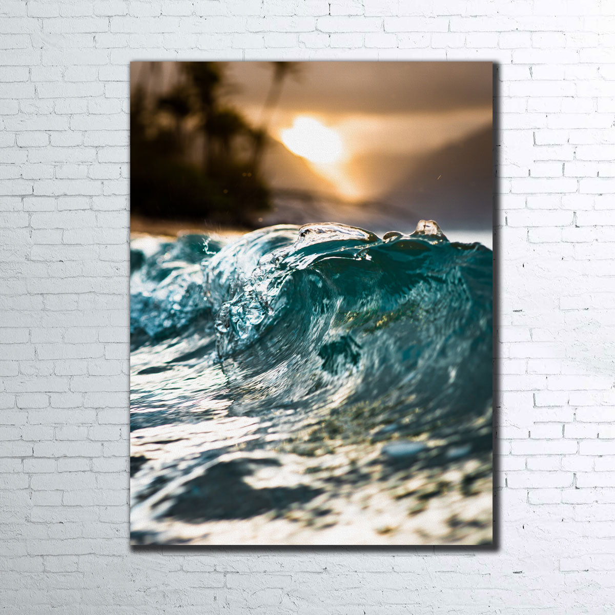 Glassy Wave Wall Art