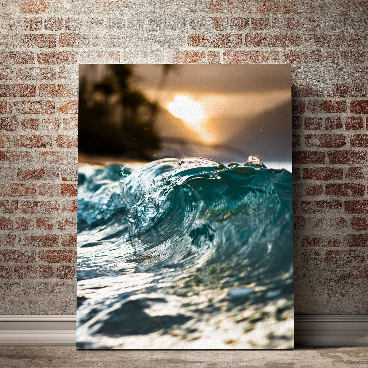 Glassy Wave Wall Art