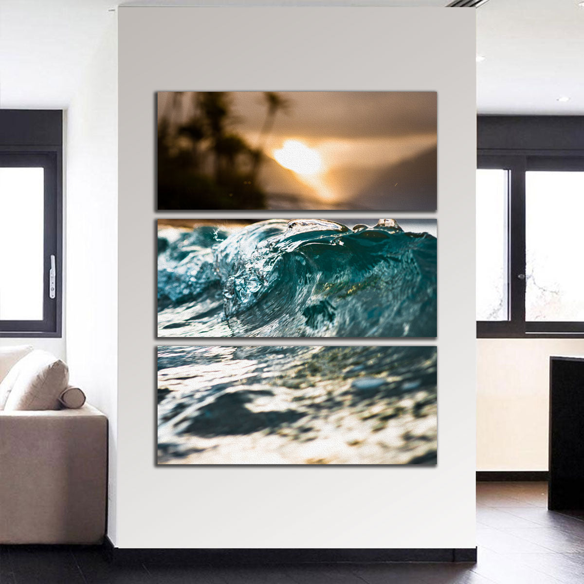 Glassy Wave Wall Art