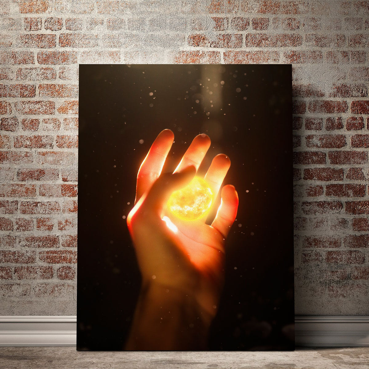 God's Hand Wall Art