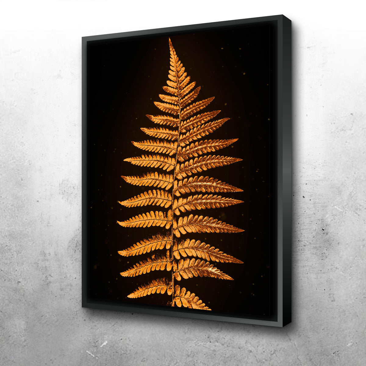 Golden Ferns Wall Art