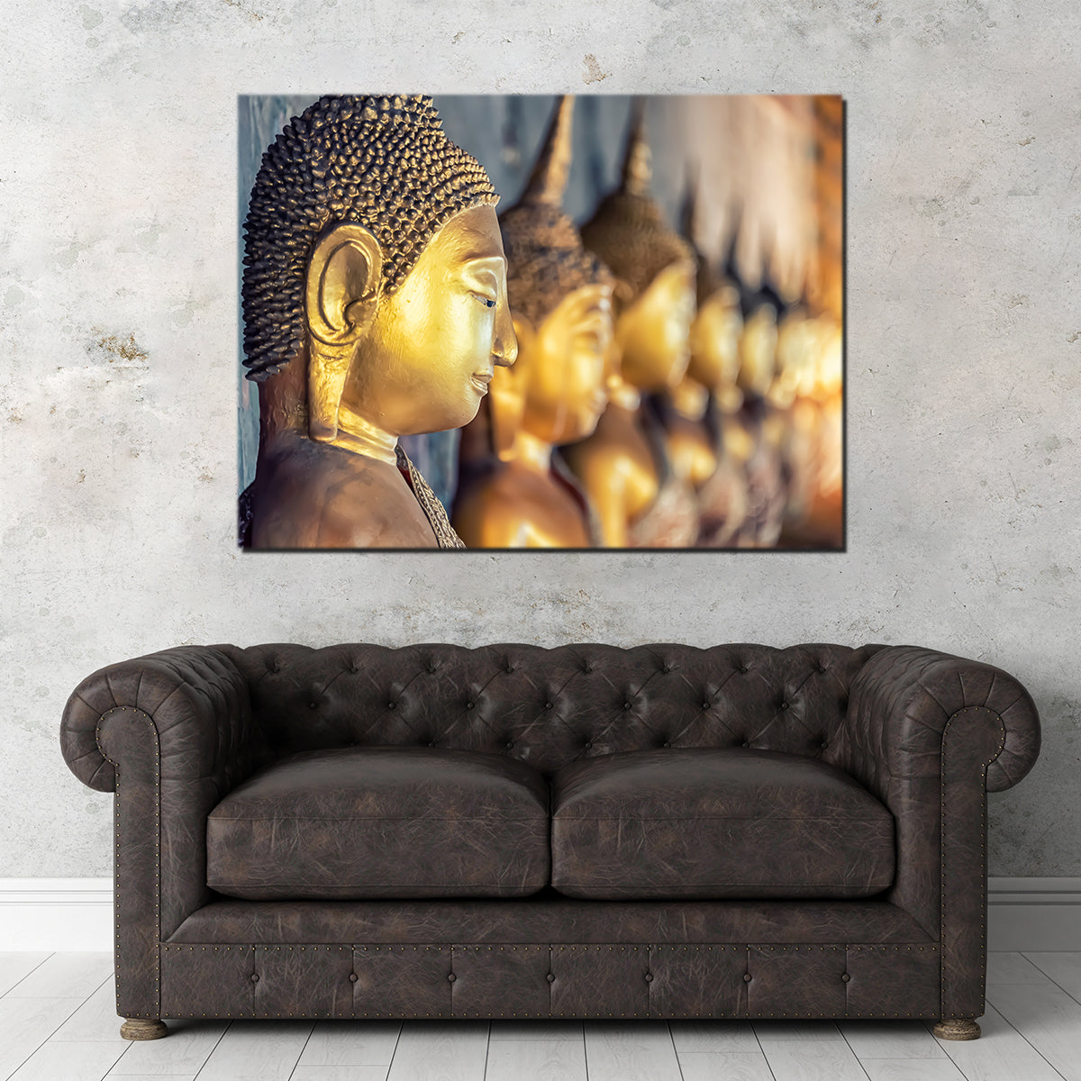 Golden Buddha Wall Art