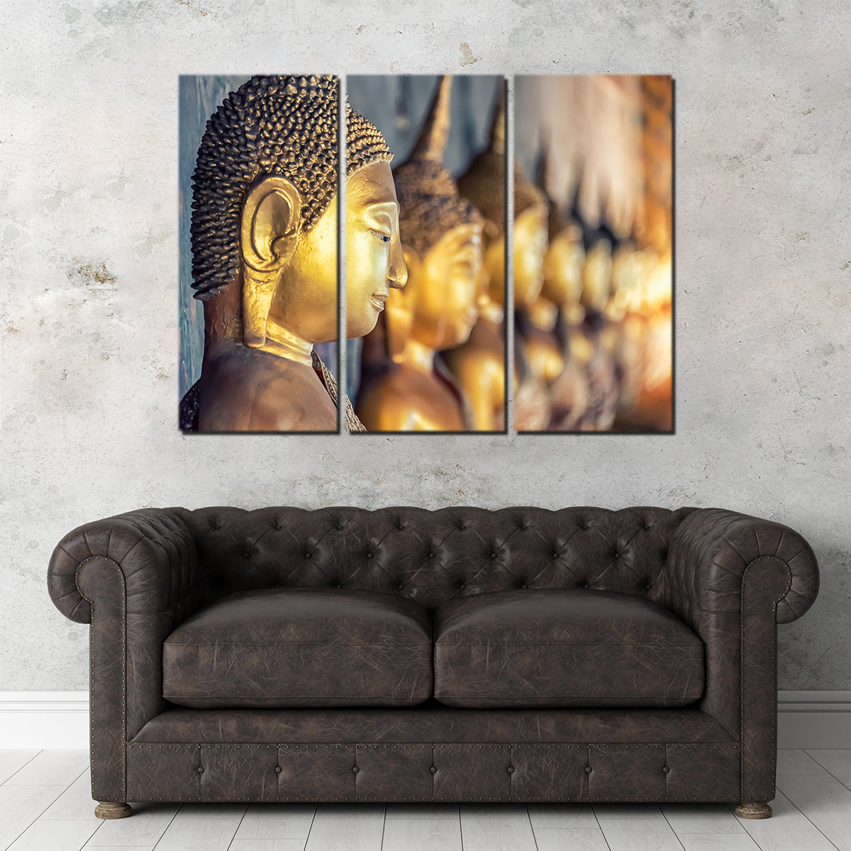 Golden Buddha Wall Art