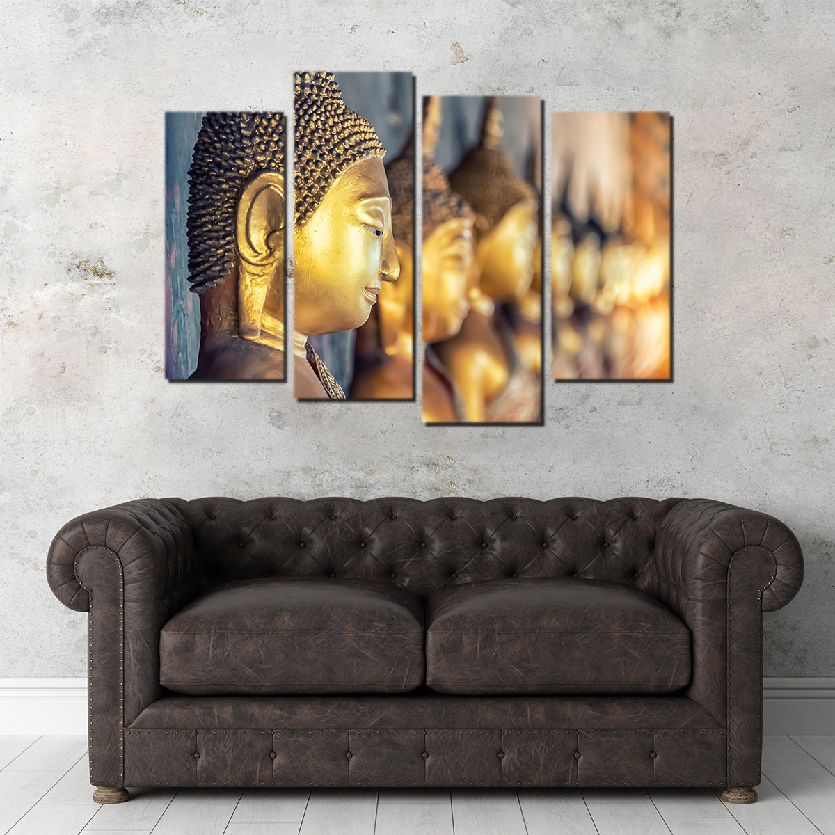 Golden Buddha Wall Art