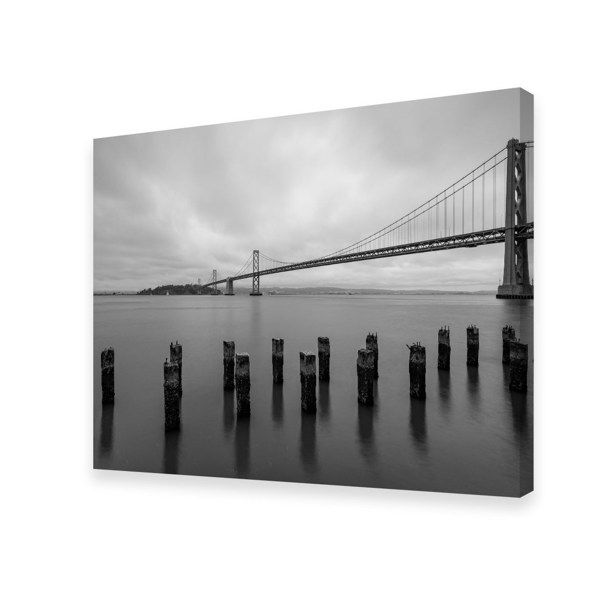 Golden Gate Black & White Wall Art