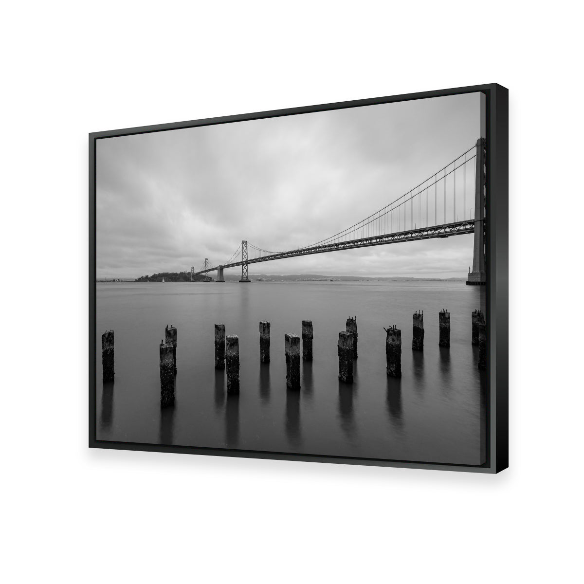 Golden Gate Black & White Wall Art