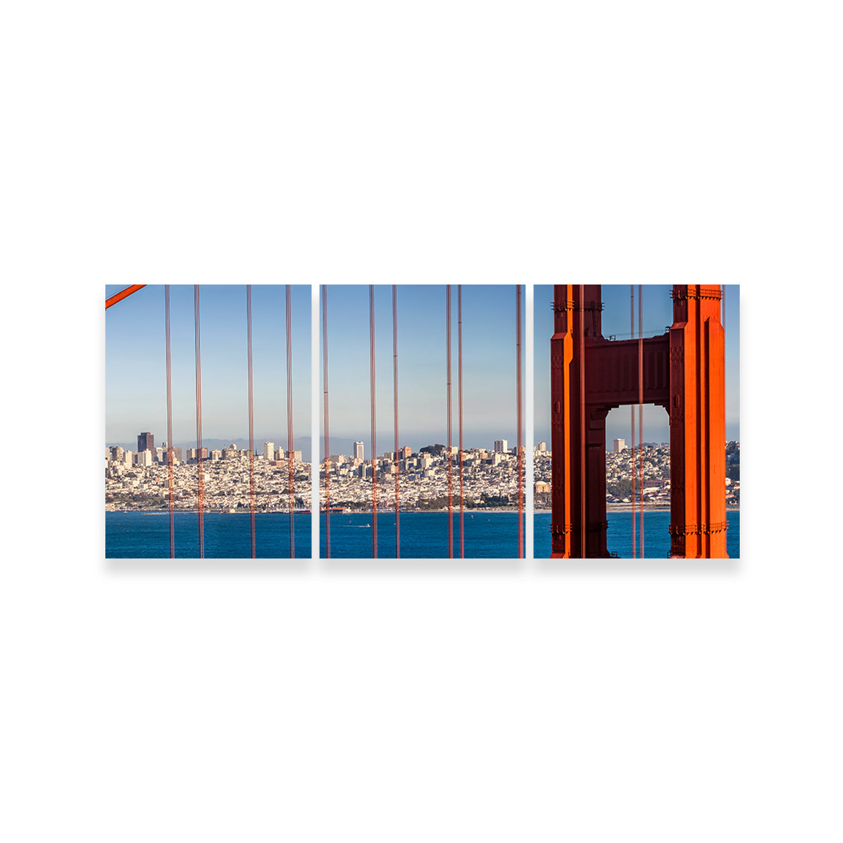 Golden Gate Bridge - Panoramic Wall Art