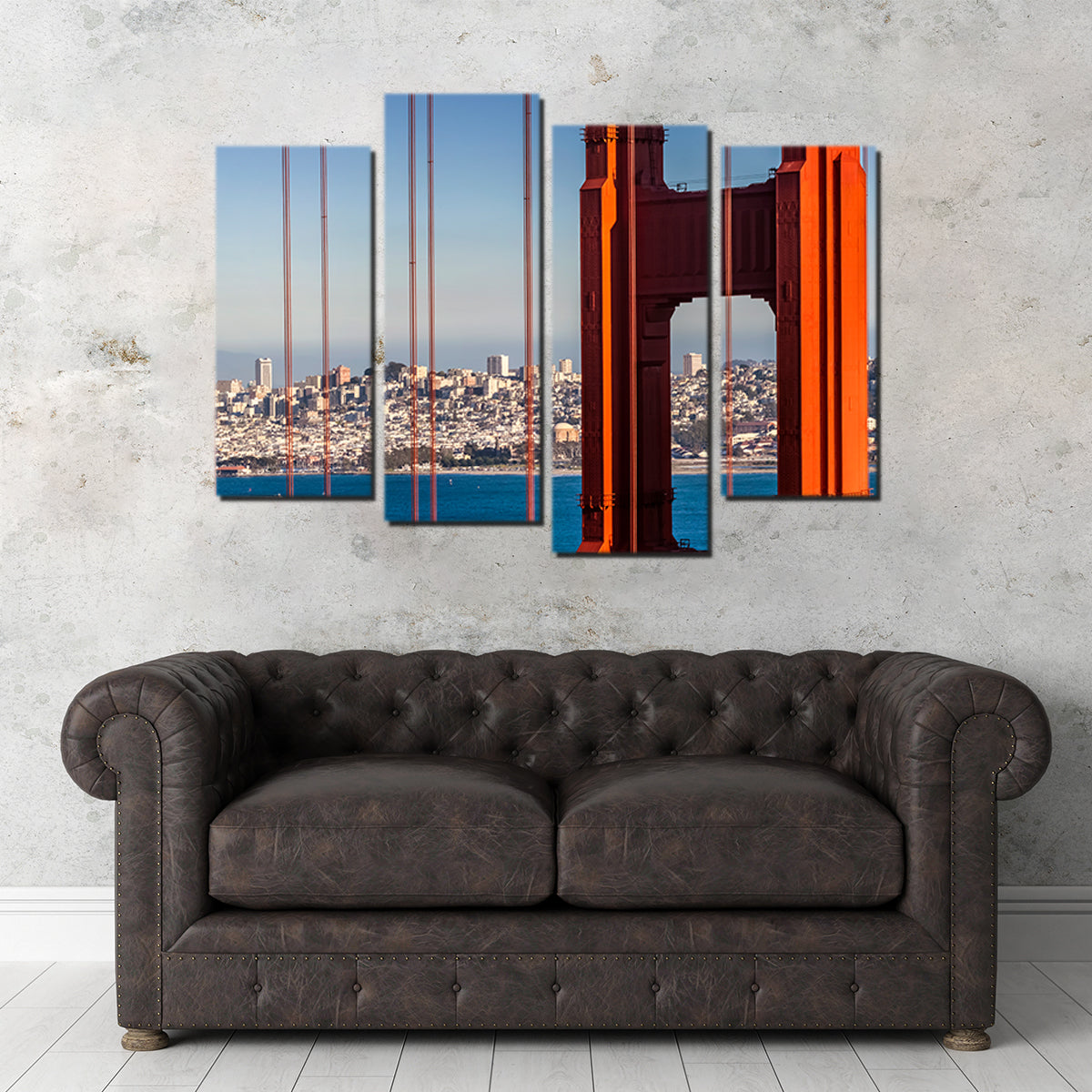 Golden Gate Bridge - Panoramic Wall Art