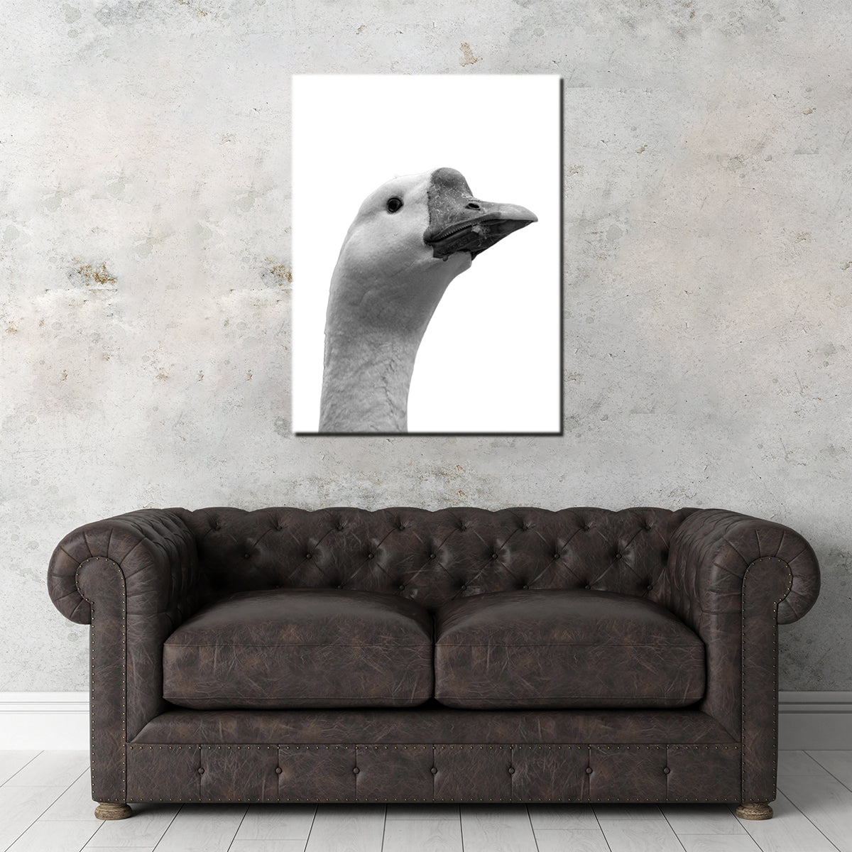 Goose Head Wall Art
