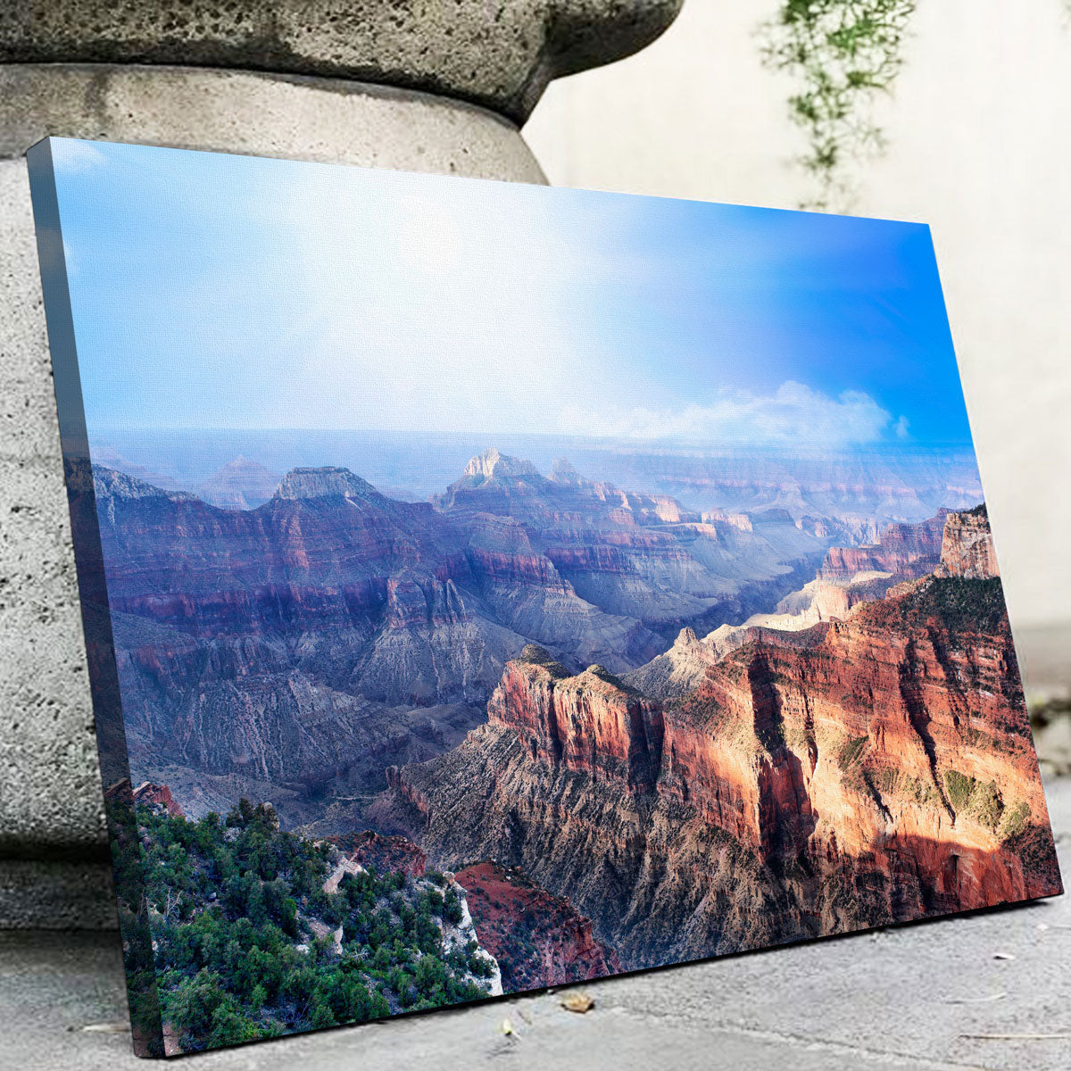 Grand Canyon Looking From The North Rim Wall Art