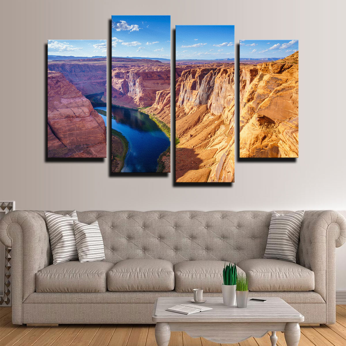 Grand Canyon with Colorado River Wall Art