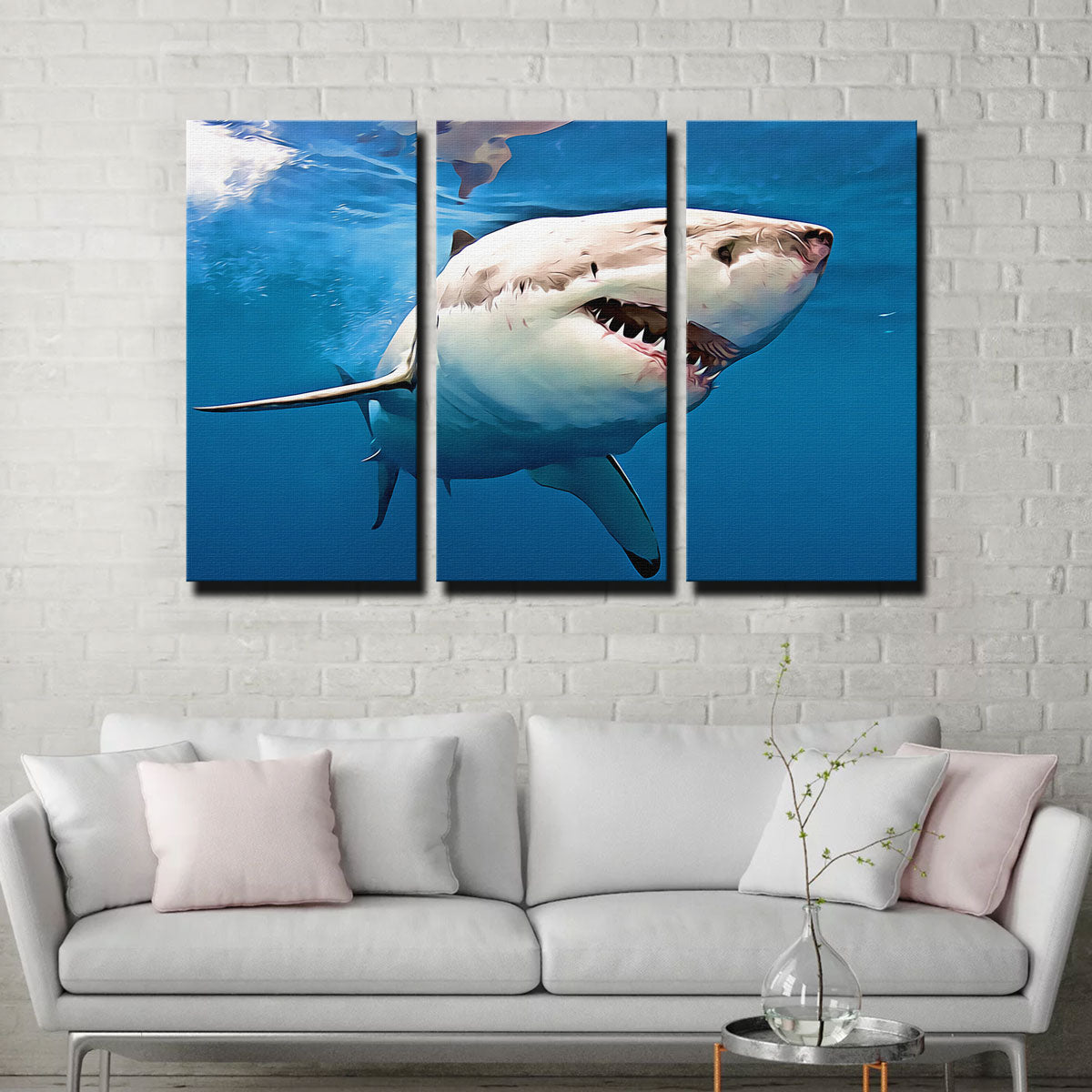 Great White Shark Wall Art