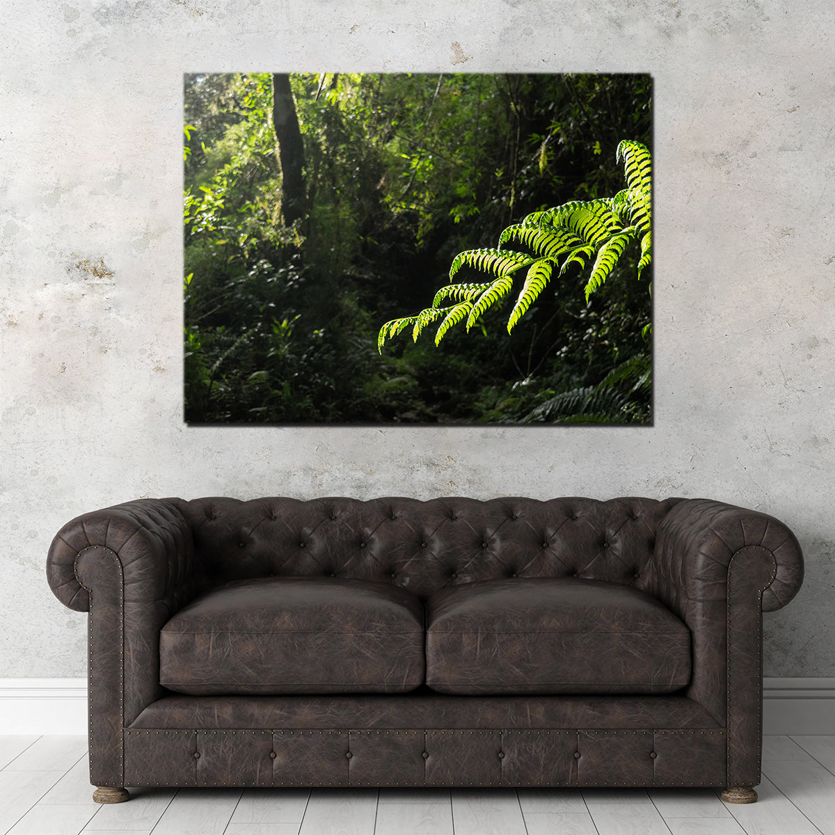 Green Samambaia Wall Art