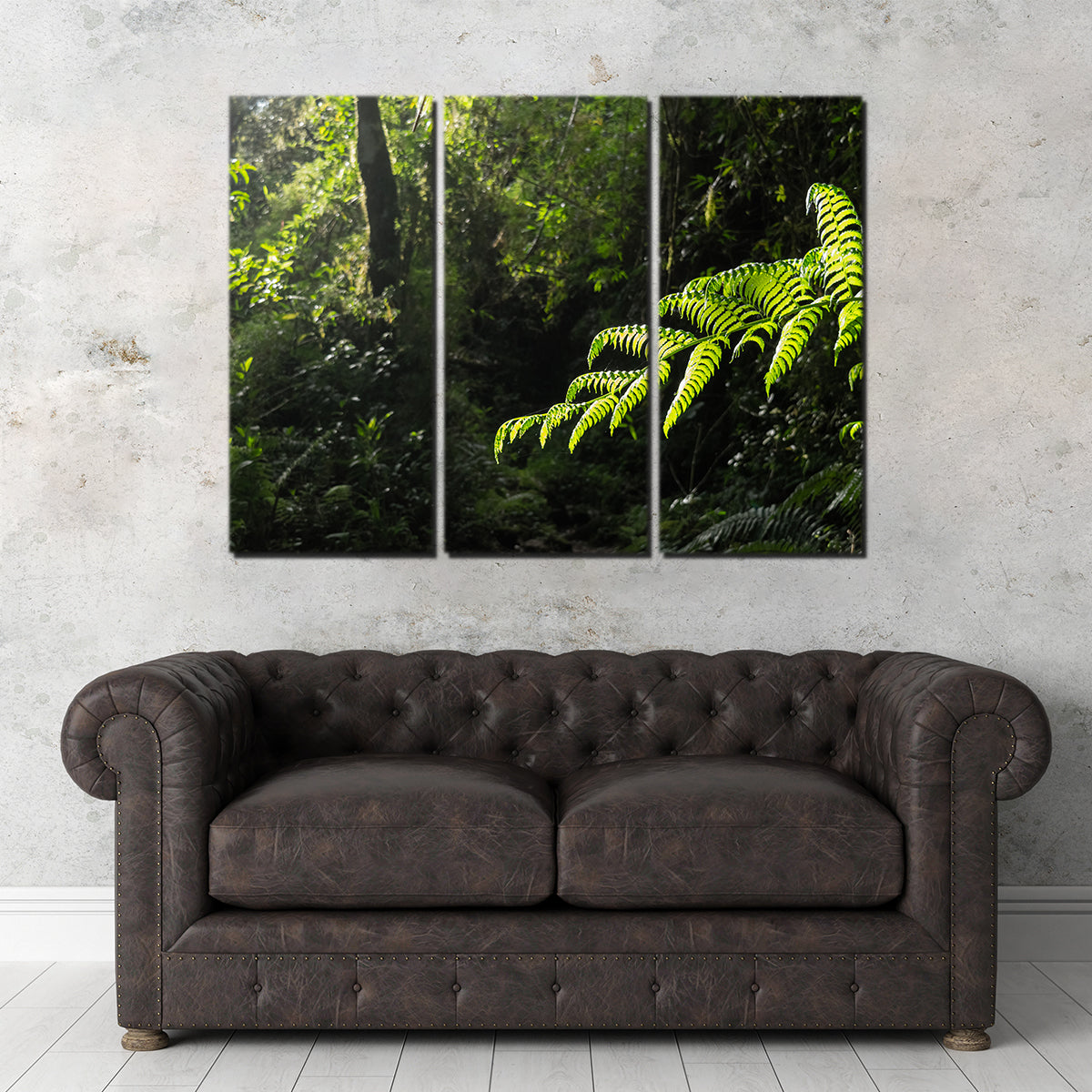 Green Samambaia Wall Art