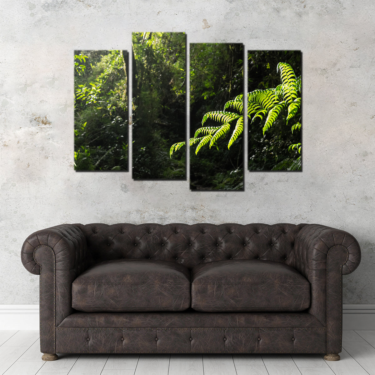 Green Samambaia Wall Art