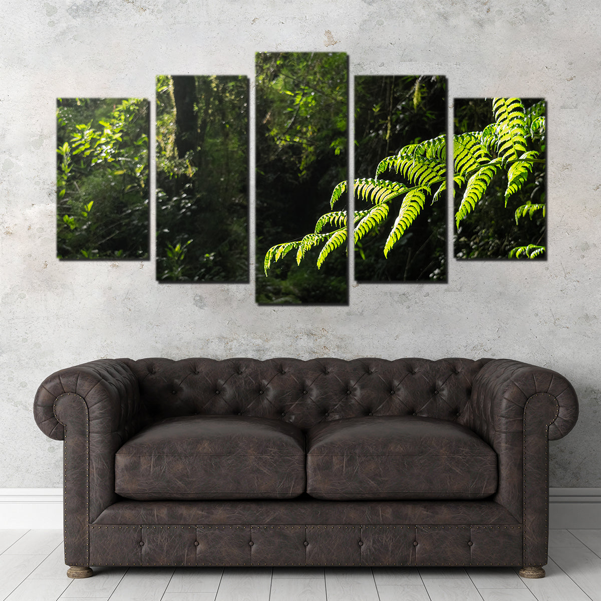 Green Samambaia Wall Art