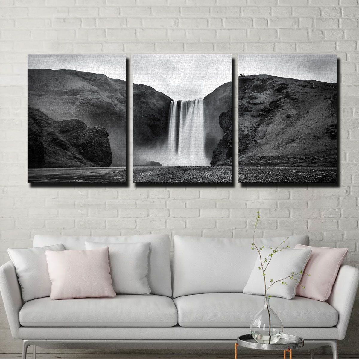 Grey Fall Canvas Set