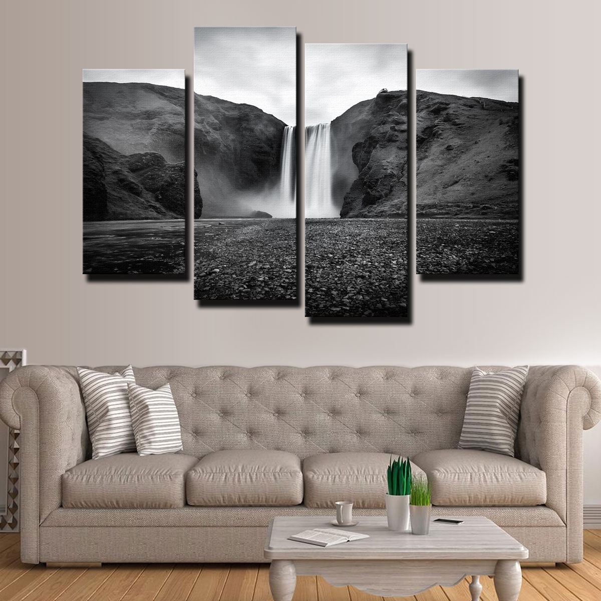 Grey Fall Wall Art