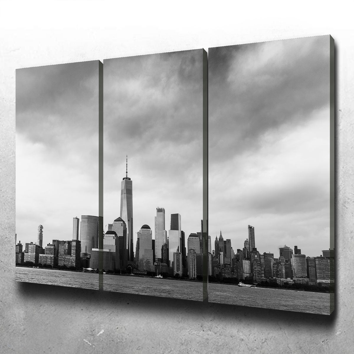 Greyscale New York Canvas Set