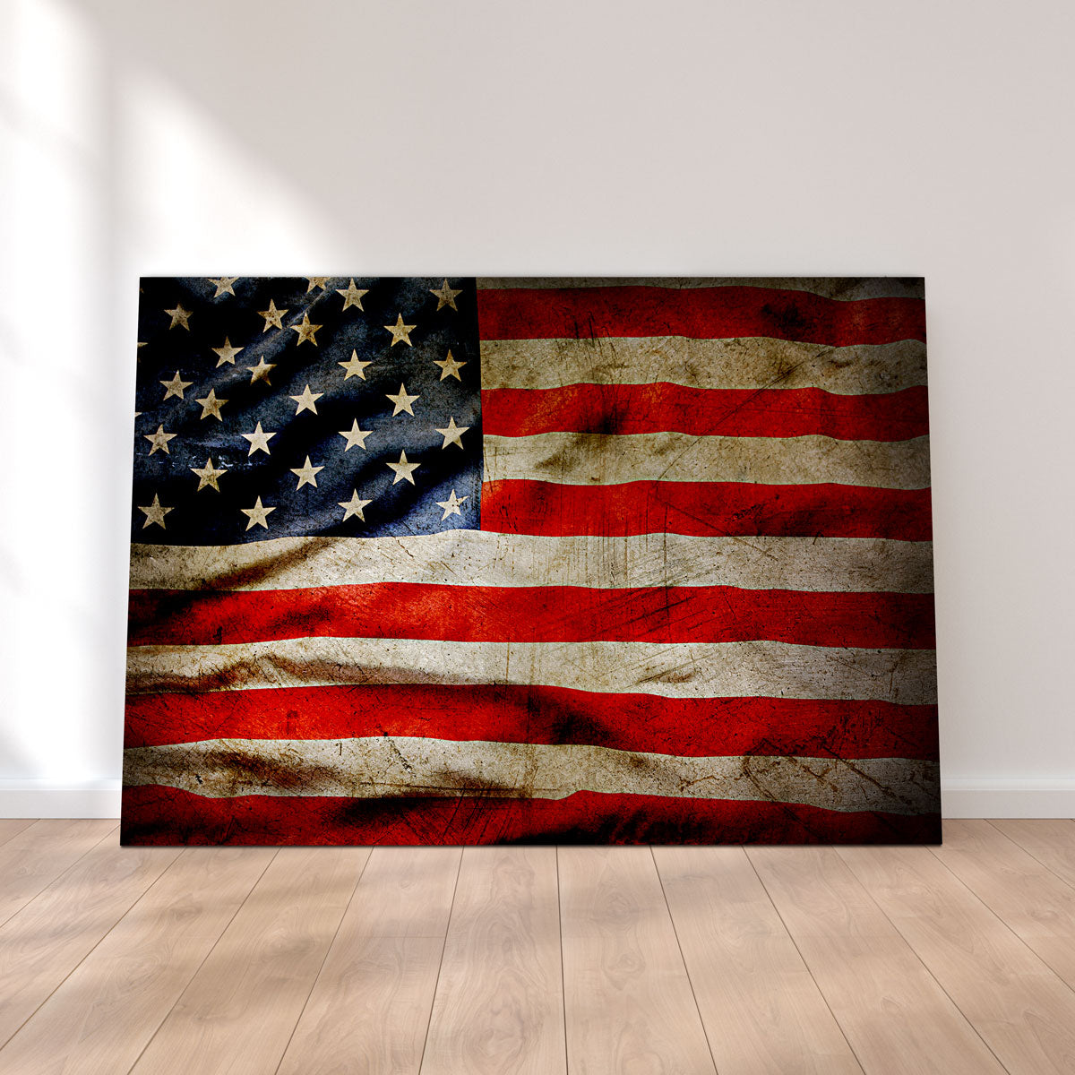 Grunge American Flag Wall Art