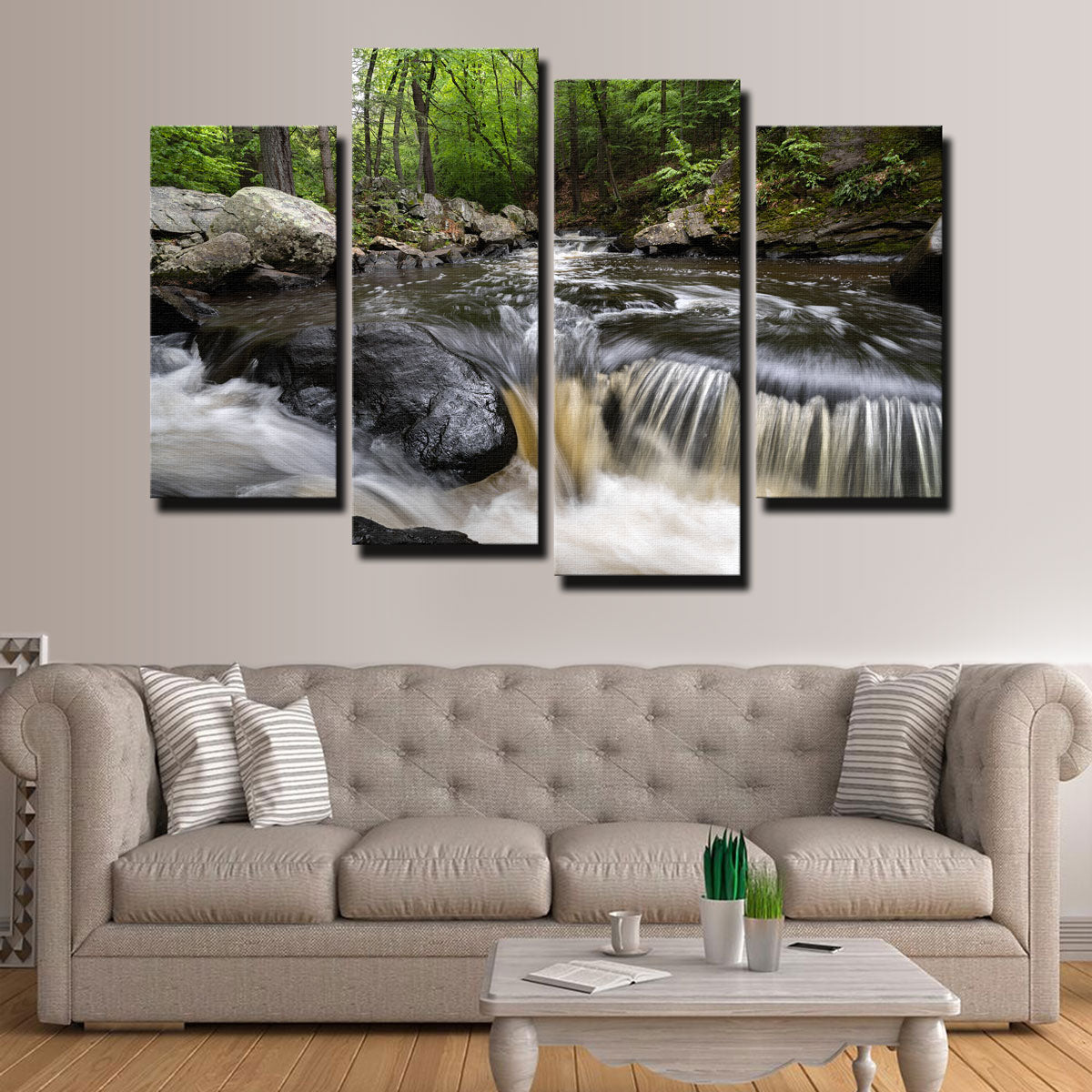Black River in Summer Wall Art