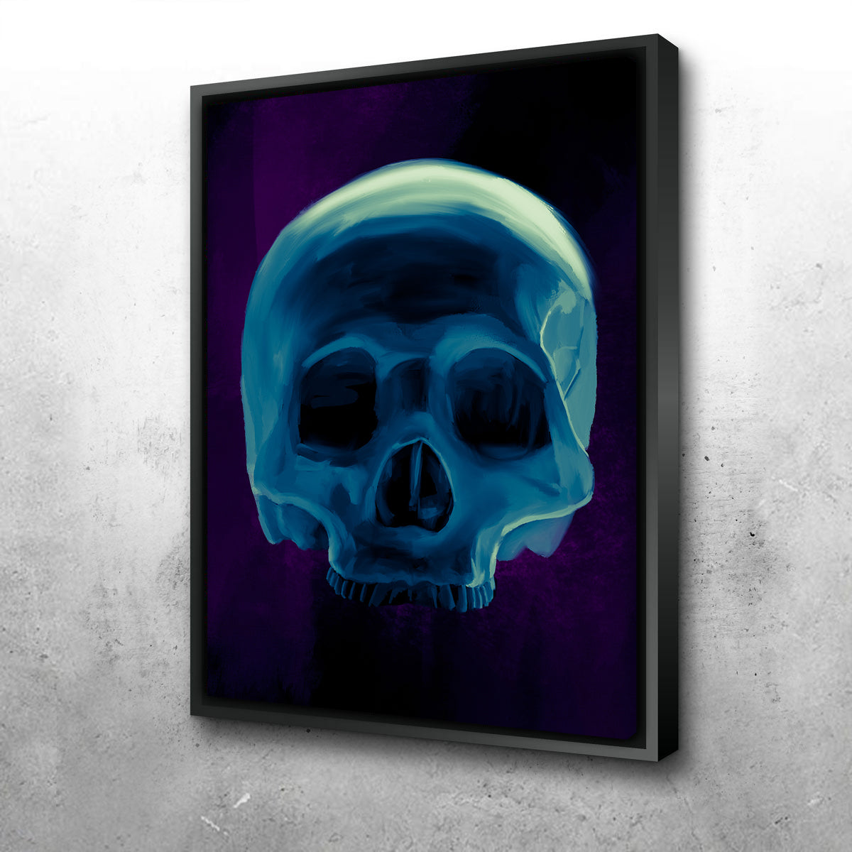 Half Skull Wall Art