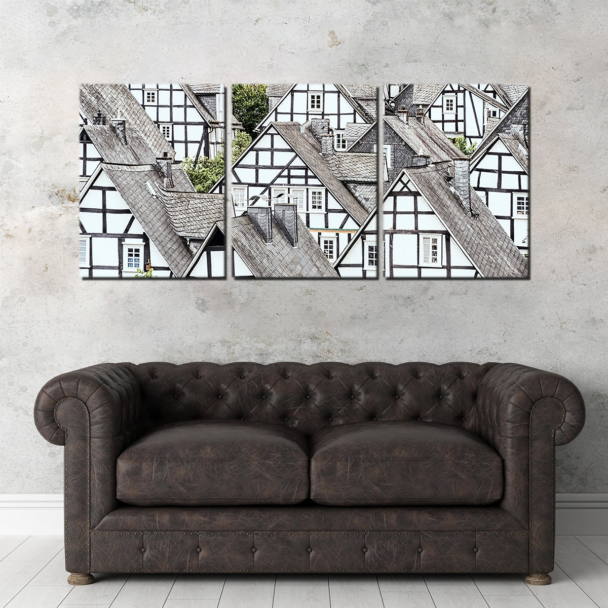 Half Timbered Wall Art