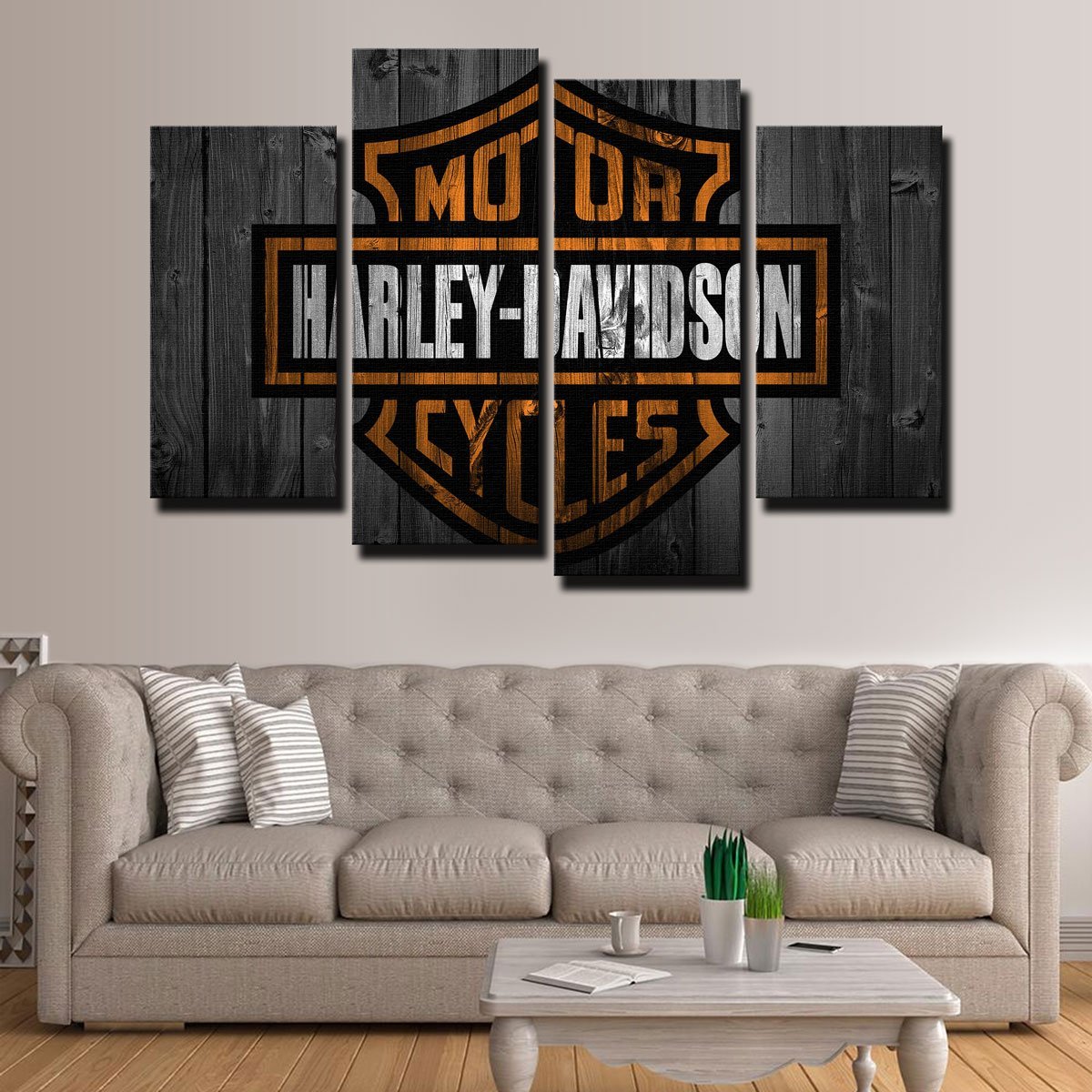 Harley Davidson Canvas Set