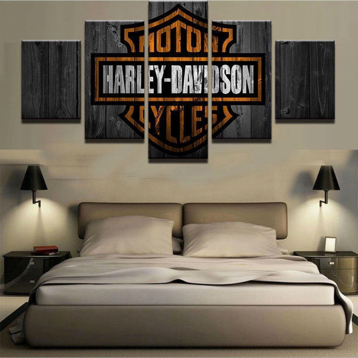 Harley Davidson Canvas Set