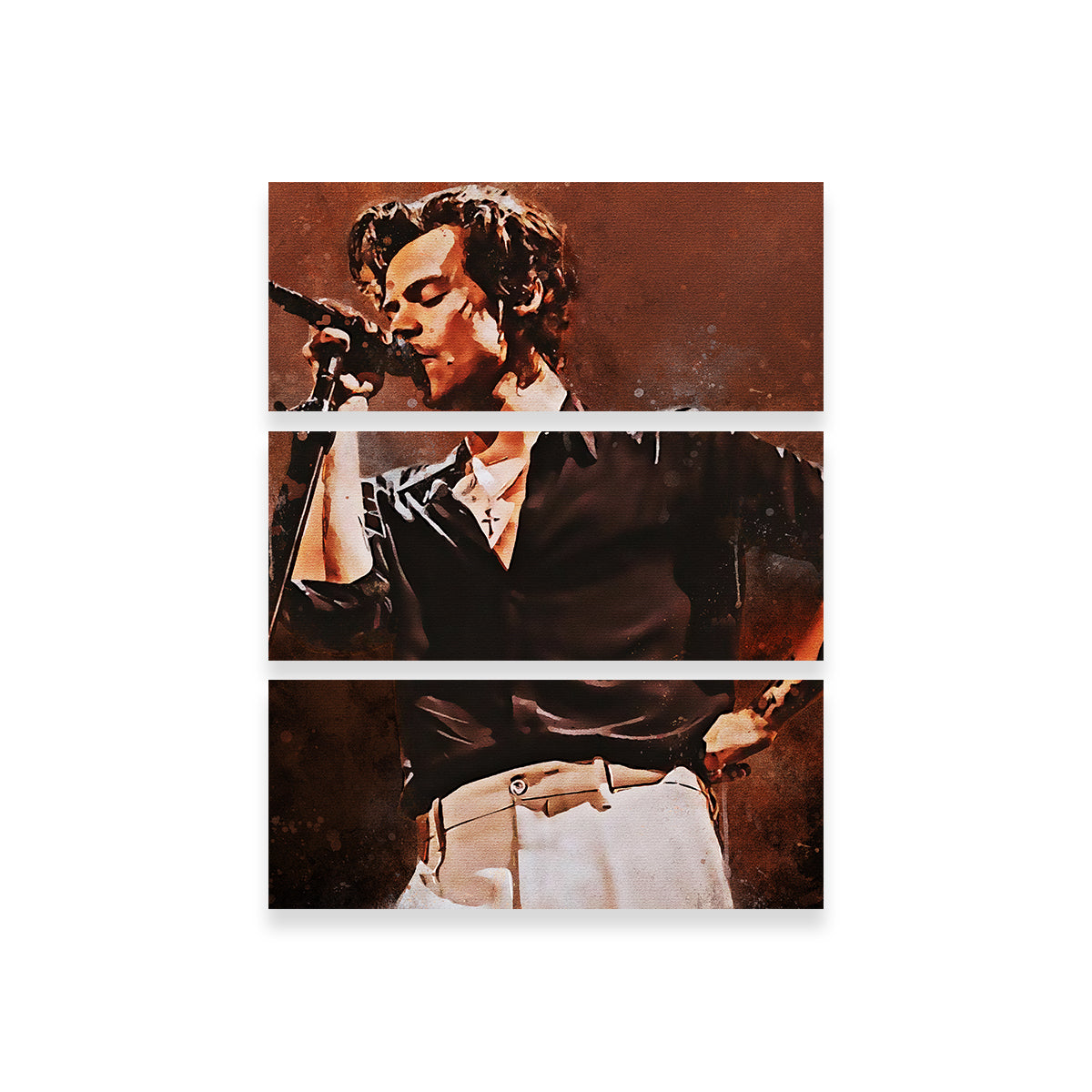 Harry Styles Painting Wall Art