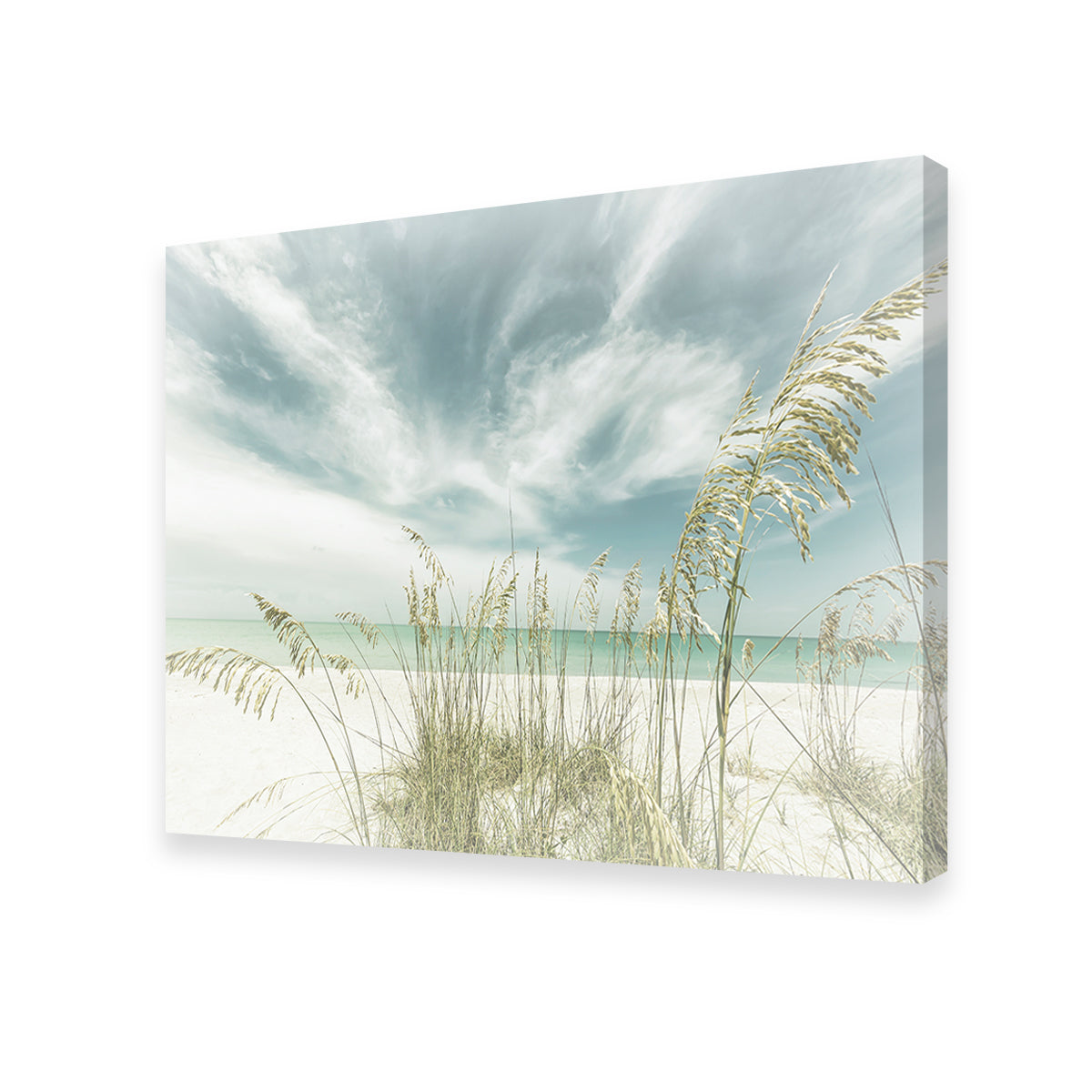 Faded Calmness on the Beach Wall Art
