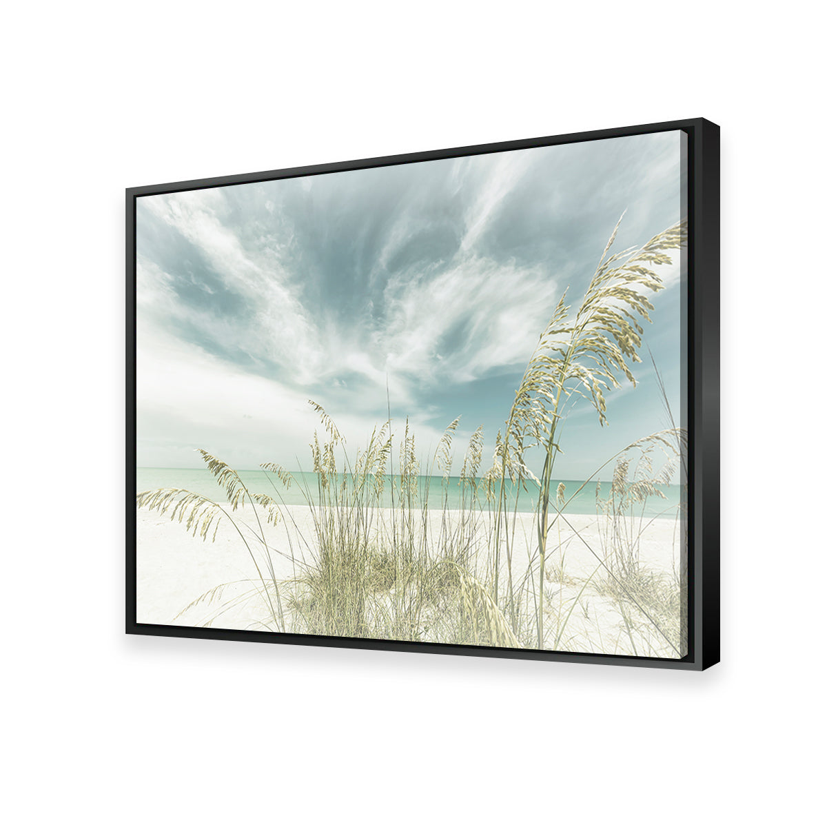 Faded Calmness on the Beach Wall Art
