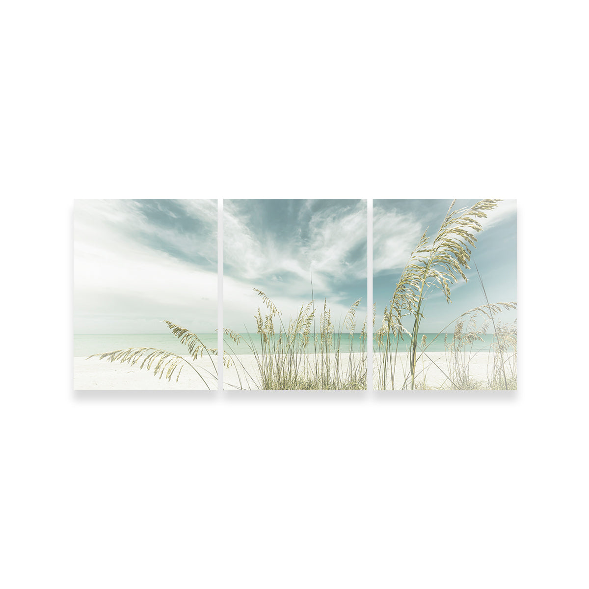 Faded Calmness on the Beach Wall Art