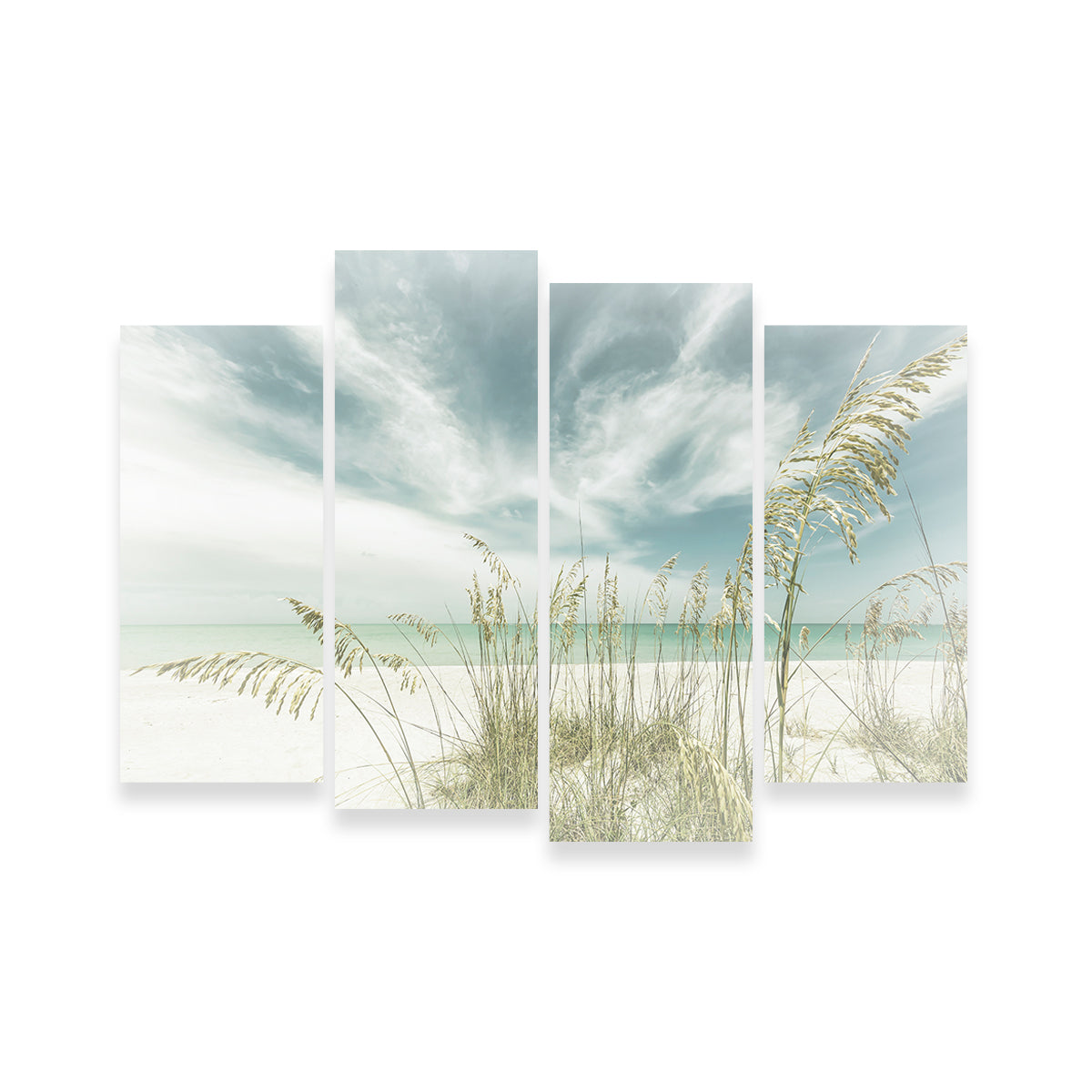 Faded Calmness on the Beach Wall Art