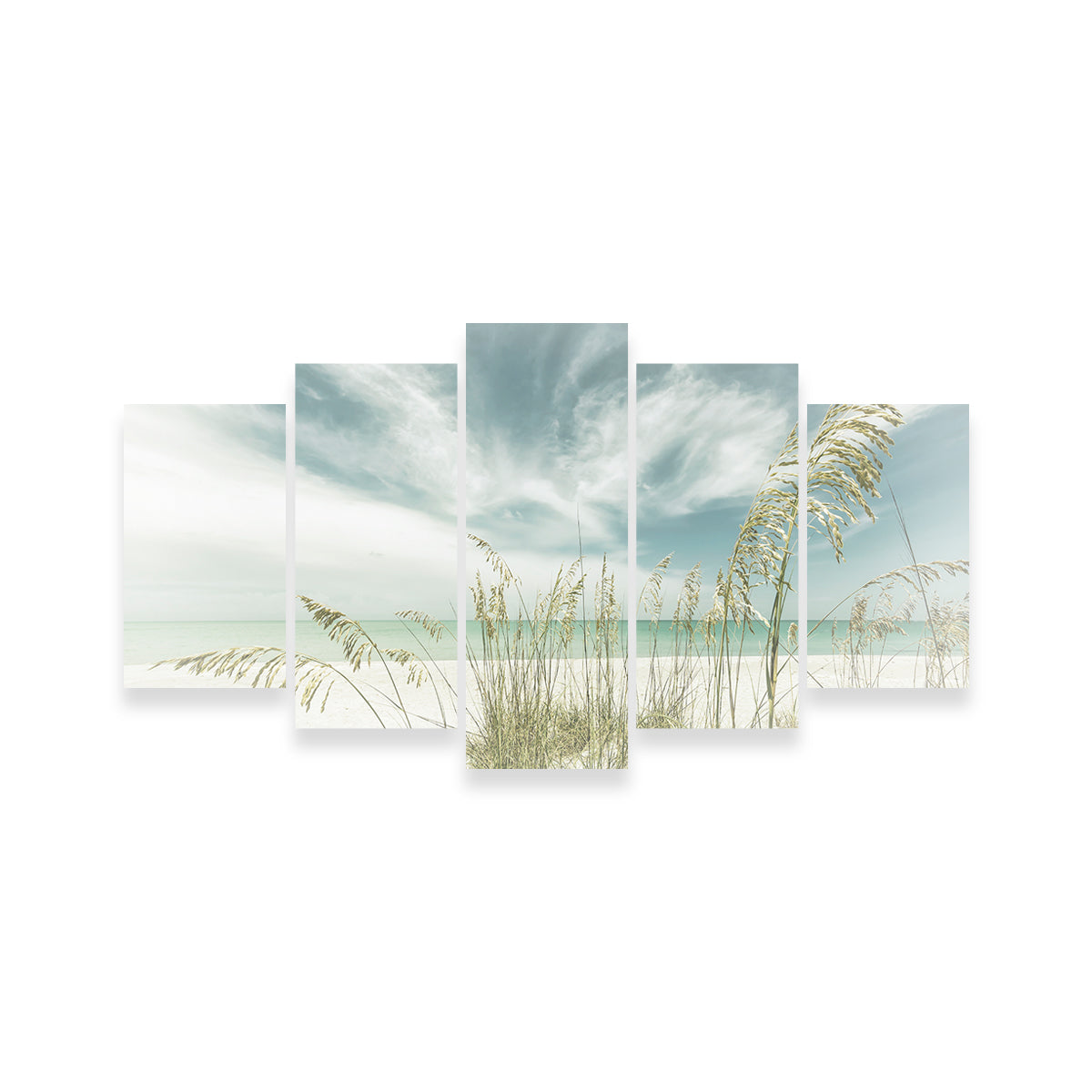 Faded Calmness on the Beach Wall Art