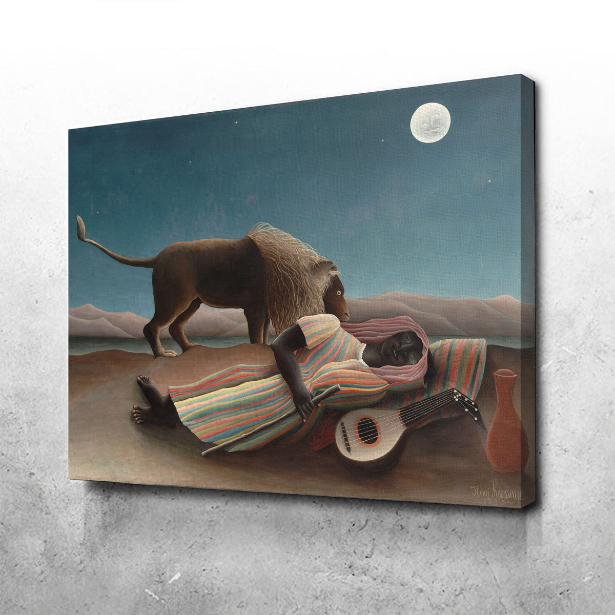 La Bohémienne endormie Wall Art