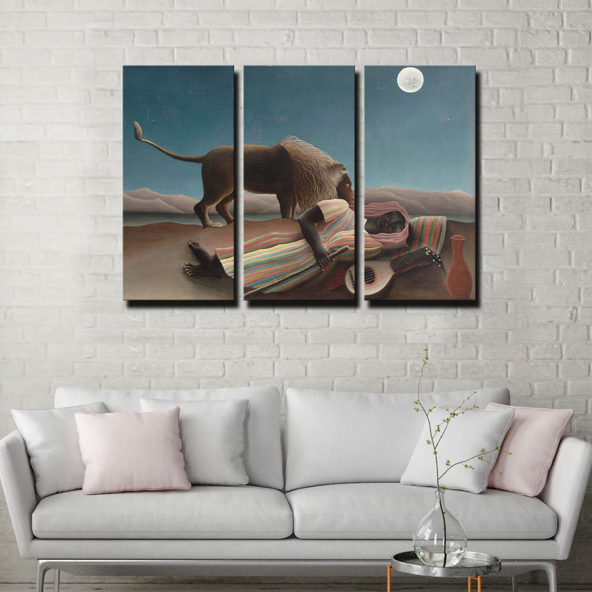 La Bohémienne endormie Wall Art