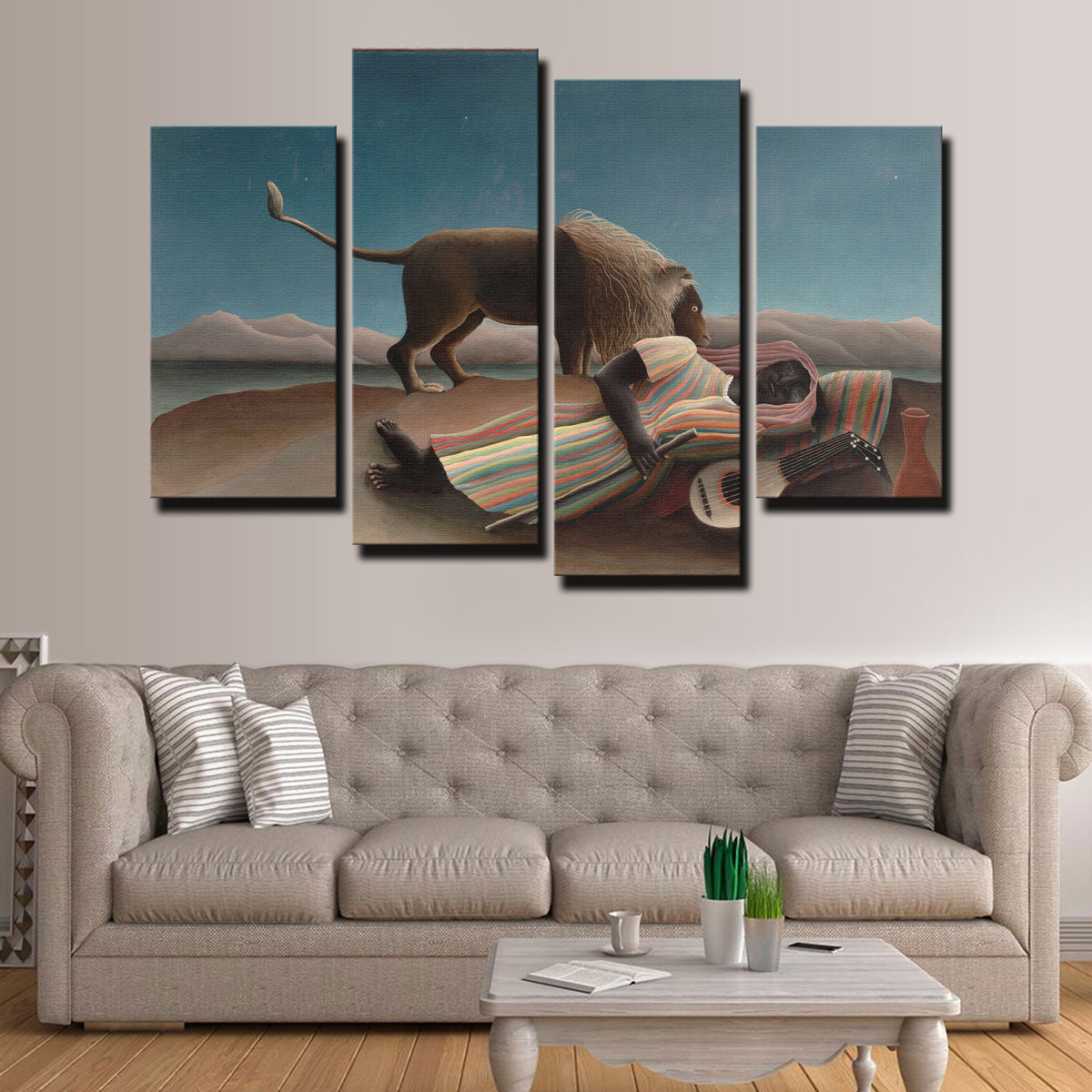 La Bohémienne endormie Wall Art