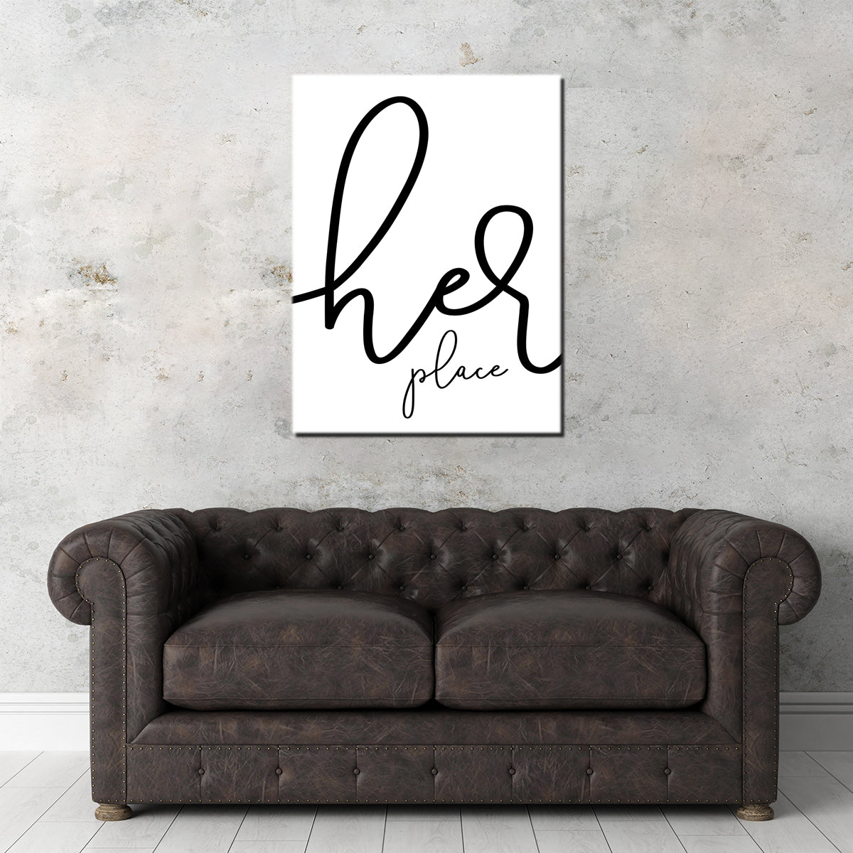 Her Place Wall Art
